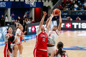 México, el verdugo: Chile acumula su segunda derrota y se complica en la AmeriCup femenina 2025