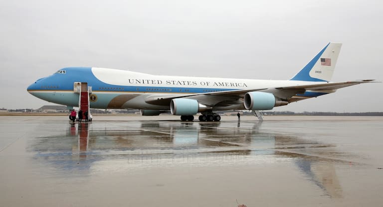 Cómo funcionan el Air Force One, The Beast y el Marine One del