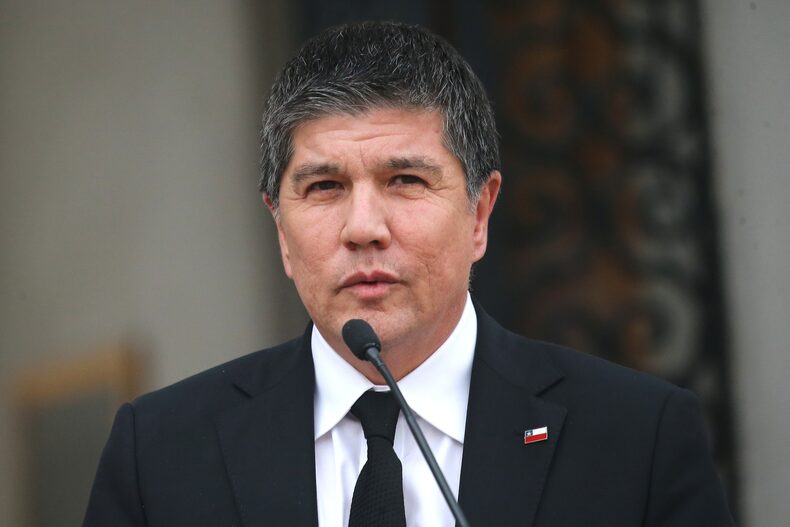 Subsecretario del Interior realiza declaraciones en el Palacio de La Moneda. 17/10/2024