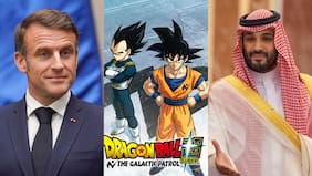 Macron y príncipe de Arabia Saudita acuerdan parques temáticos por US$ 7.000 millones en Francia inspirados en Dragon Ball