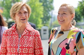 “Recordamos al Presidente Piñera”: el encuentro entre Evelyn Matthei y Cecilia Morel a horas de las elecciones