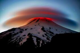 Sismo se percibió este domingo por actividad del Volcán Villarrica: Senapred mantiene alerta amarilla en la zona