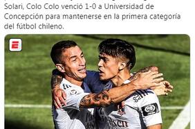 “Colo Colo sobrevive”: las reacciones internacionales al triunfo albo