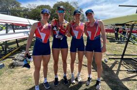 Con las hermanas Abraham e Isidora Niemeyer como grandes figuras: el remo le da tres oros al Team Chile en los Juegos Sudamericanos