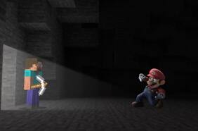 Steve y su desafortunada imagen de victoria en Super Smash Bros. Ultimate