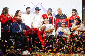 Team ParaChile exhibe su nueva marca en el inicio del ciclo a Los Ángeles 2028