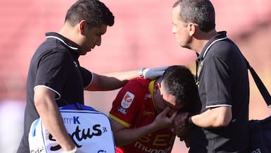 El desconsolado llanto de Pablo Aránguiz en pleno partido entre Unión Española y O’Higgins por la Liga de Primera