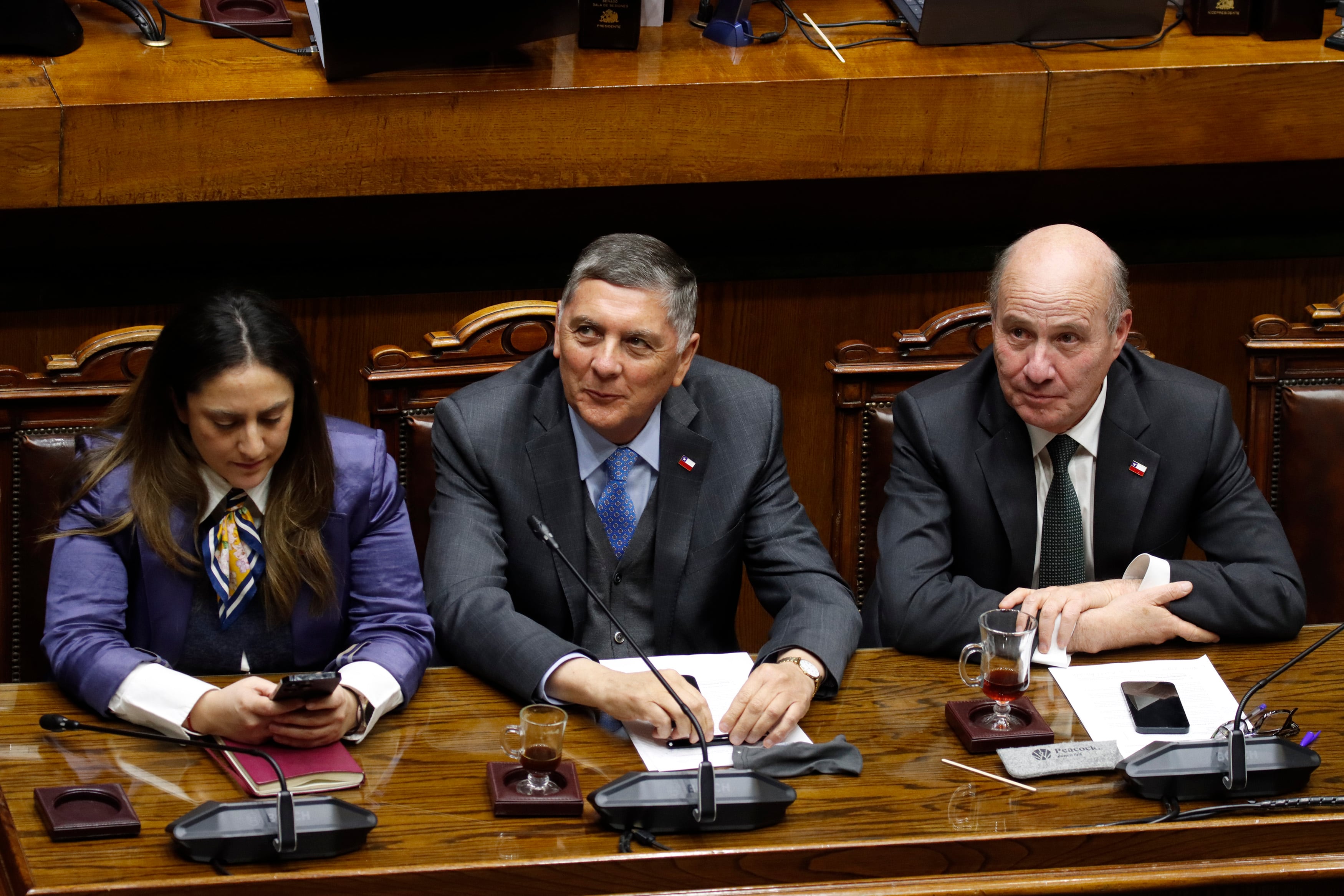 Gobierno destaca aprobación de megarreforma en el Senado y ministro Quiroz agradece apoyo de la "coalición" de gobierno