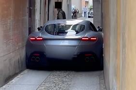 ¿Qué pasaba por la cabeza del conductor de este Ferrari Roma?