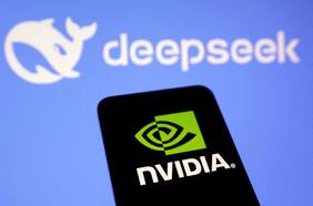 Modelos de Inteligencia Artificial de la china DeepSeek tumban a Nvida en Wall Street