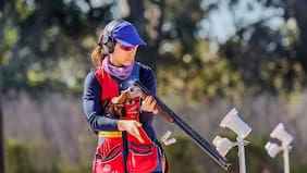 Francisca Crovetto se queda con la medalla de plata en el tiro skeet de los Juegos Odesur