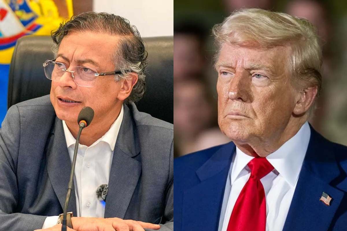 Petro y Trump liman asperezas tras amenaza de "extracción" del presidente colombiano