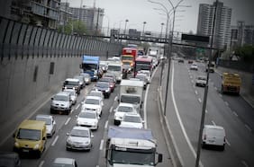 Restricción de velocidad y angostamiento de pistas por segunda etapa de ampliación de eje General Velásquez de Autopista Central