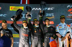 Benjamín Hites marca un récord en Francia y se afianza en el GT World Challenge