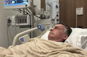 Bolsonaro recibe atención médica por un traumatismo craneoencefálico leve tras caerse en prisión