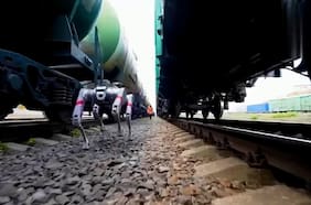 Perros robot revolucionan las vías ferroviarias en Rusia