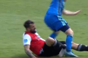 Da la vuelta al mundo: la fea lesión de tobillo que sufrió Lucas Pratto en Holanda