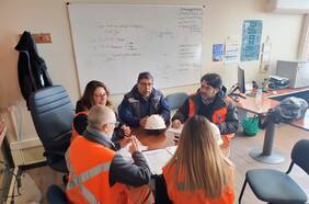 Dirección del Trabajo se constituye en El Teniente por muerte de mineros en derrumbe