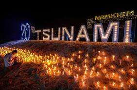 A 20 años del catastrófico tsunami en el Océano Índico, Asia rinde homenaje a las víctimas