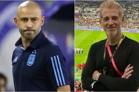 “Casi siempre nos benefician, miremos el mundial”: periodista argentino le da con todo a Javier Mascherano por sus críticas al arbitraje en el Preolímpico Sub 23
