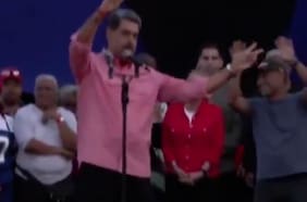 Maduro canta “Imagine” de John Lennon en medio de tensiones con Estados Unidos