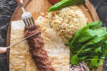 kebab cocina receta árabe comida shawarma