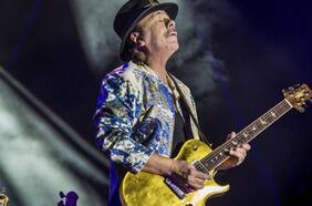 “Está muy bien”: Carlos Santana se recupera tras colapsar en el escenario