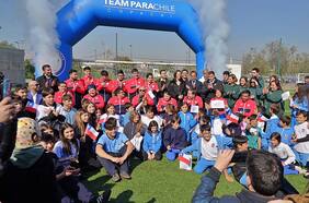 El Team ParaChile parte a los Juegos Paralímpicos de París