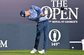 Niemann cierra su primer día en The Open Championship con un golpe bajo el par