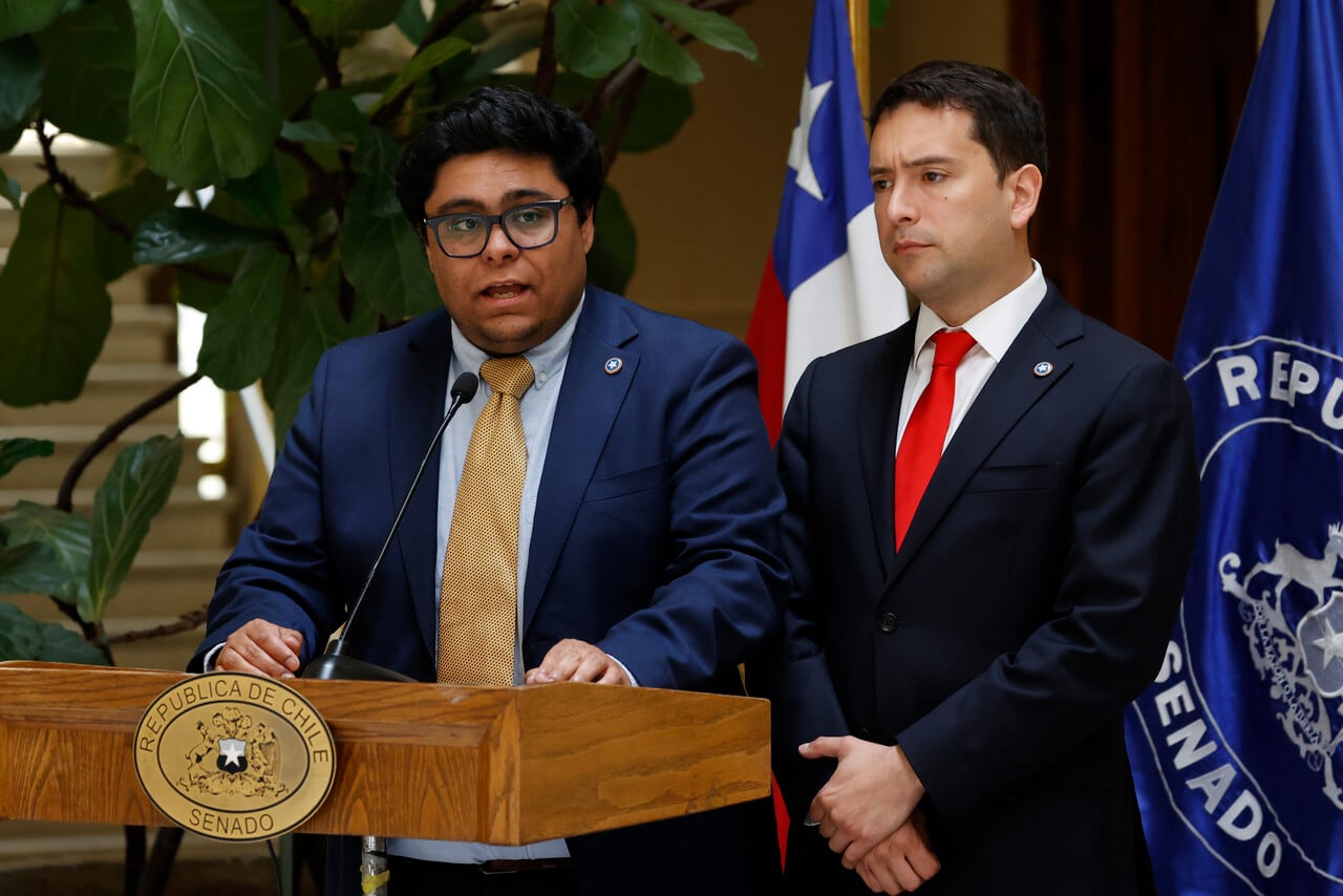 Los diputados republicanos José Carlos Meza y Cristián Araya.