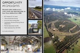 El enorme centro de pruebas de Holden en Australia ya tiene un nuevo dueño