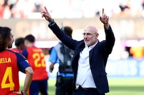La satisfacción de Luis de la Fuente: “El partido se tendría que haber acabado mucho antes”