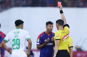 Problemas para la U: la expulsión de Felipe Salomoni ante Audax Italiano