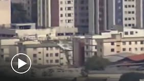 Avioneta se estrella contra edificio residencial en Brasil: Hay dos muertos y tres heridos