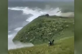 Revelan nuevo y aterrador registro de tsunami tras el terremoto 8.8 en Rusia