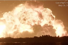 Cohete de Blue Origin explota durante prueba de motores en Cabo Cañaveral