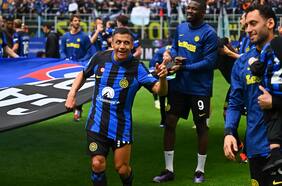 La broma de Alexis Sánchez en la celebración del Inter que se toma las redes sociales