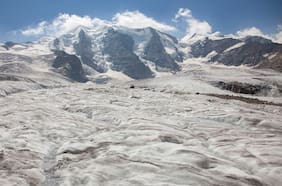 Los glaciares de los Alpes se derriten a un ritmo récord tras las olas de calor