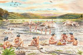 Haciendo fogones y comiendo aves y ranas: así era la vida de los seres humanos hace 12 mil años en el yacimiento Tagua Tagua