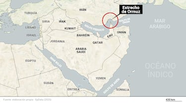 Irán autoriza el tránsito de buques con ayuda humanitaria a través del estrecho de Ormuz