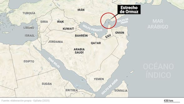 Irán autoriza el tránsito de buques con ayuda humanitaria a través del estrecho de Ormuz