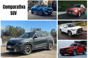 Kia Seltos vs Hyundai Creta vs Peugeot 2008 vs Toyota Corolla Cross vs Mazda CX-30