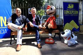 ¡Reflauta!: roban figura de Condorito instalada en pleno centro de Concepción como homenaje a Pepo