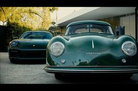 ¿Qué hacen estos Porsche 356 y 911 de última generación paseando juntos por Beverly Hills?