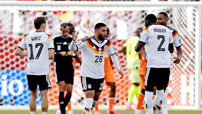 Alemania quiere ser candidato en el Mundial: reacciona a tiempo y le remonta al duro Costa de Marfil