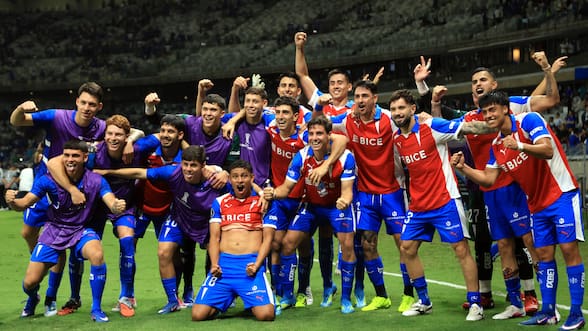 La euforia de la UC tras la victoria ante Cruzeiro en Brasil por Libertadores: “Teníamos claro que veníamos a sumar acá”