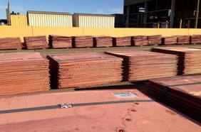 Los precios del cobre ampliarán declive en 2022 ante aumento oferta minera y debilidad en China