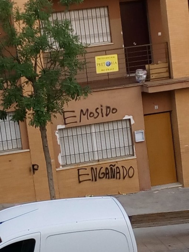 El famoso rayado de