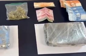 Dos hombres que trasladaban más de 5 kilos de cocaína hacia Linares quedaron en prisión preventiva