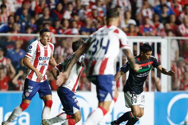 Palestino visita a Unión por la Copa Sudamericana.
